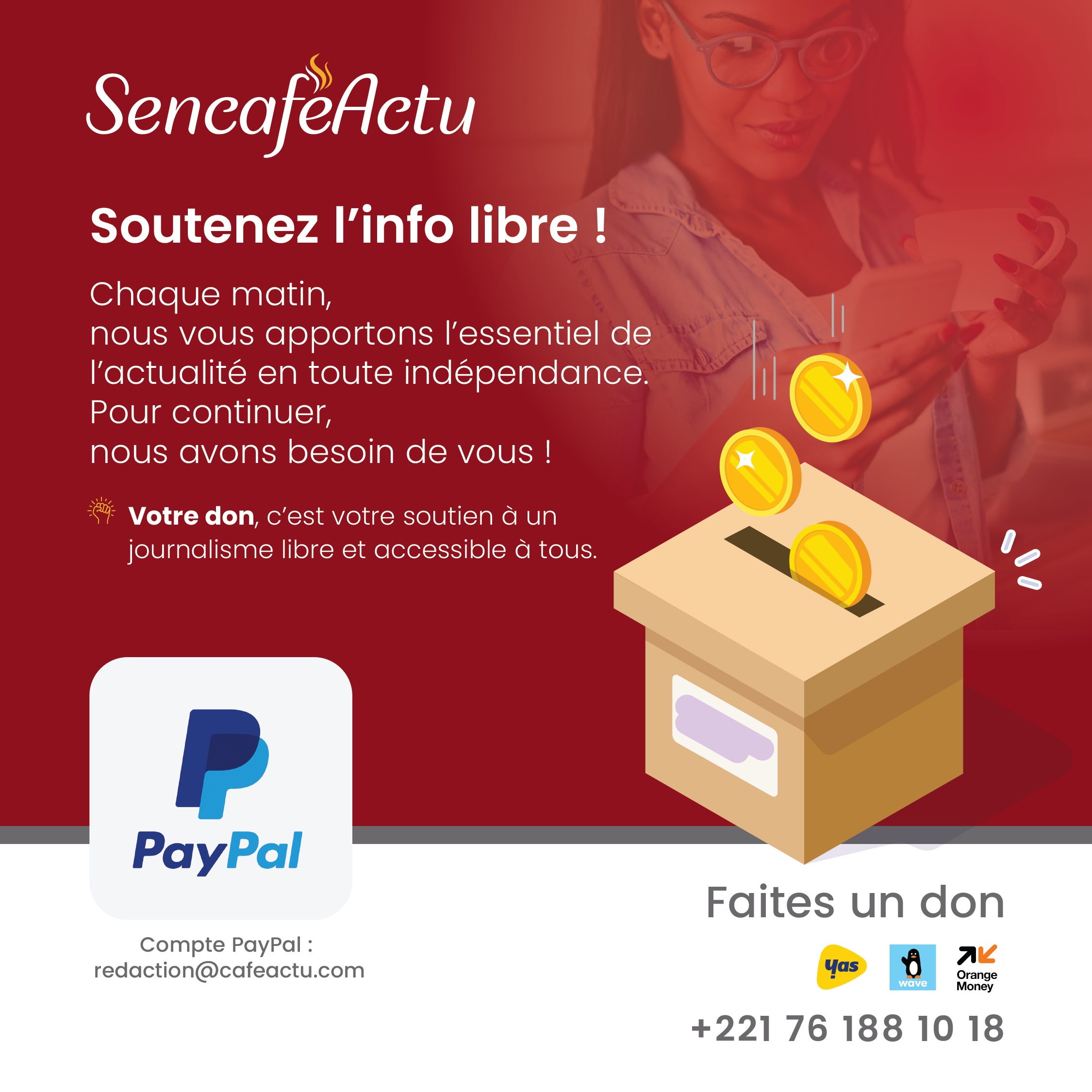 Appel à don